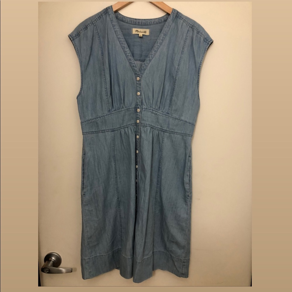Chambray Denim Dress